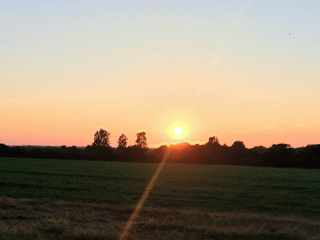 Norfolk Autumn Equinox sunset