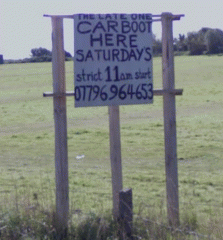 car boot sale