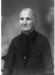 Anna Maria (Luscher) Duscher in about 1900, at the age of about 80