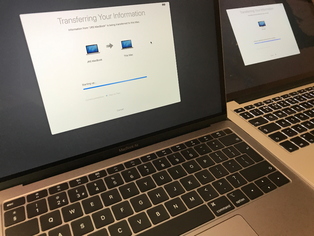 Using the Mac Migration Assistant ·  Programming ·