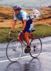 BUSA 1996 hill climb: Jo Tuck