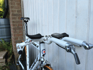 Ribble TT bike: aero bars