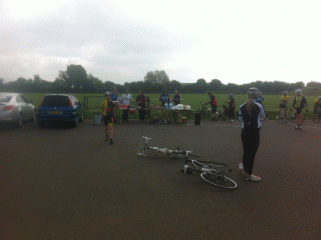 Feed station on the Boudicca Sportive