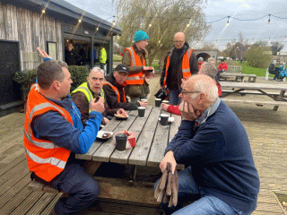 Iceni Velo Old Buckenham Cross helpers