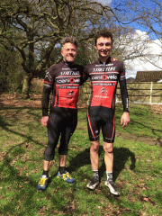 Gt Yarmouth CC road race: Dougal & Spenny (Iceni Velo)