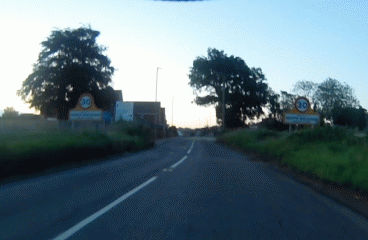 Leaving North Walsham at dawn
