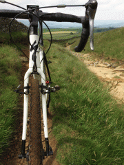 Peaks bridleways: my cyclocross bike