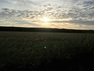 Round Norfolk Ride: Waxham sunrise