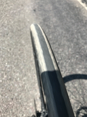 Round Norfolk ride tyre dirt