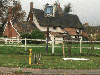 Silly Suffolk Audax: an ancient pub