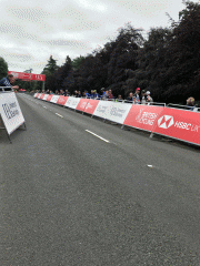 National time trial champs: finish straight