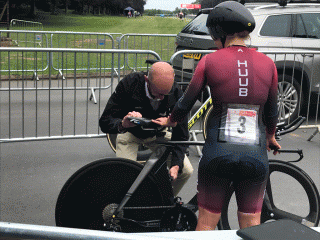 National time trial champs: bike check