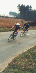 1996 Plomesgate CC time trial, John Swindells and Dave Cooper