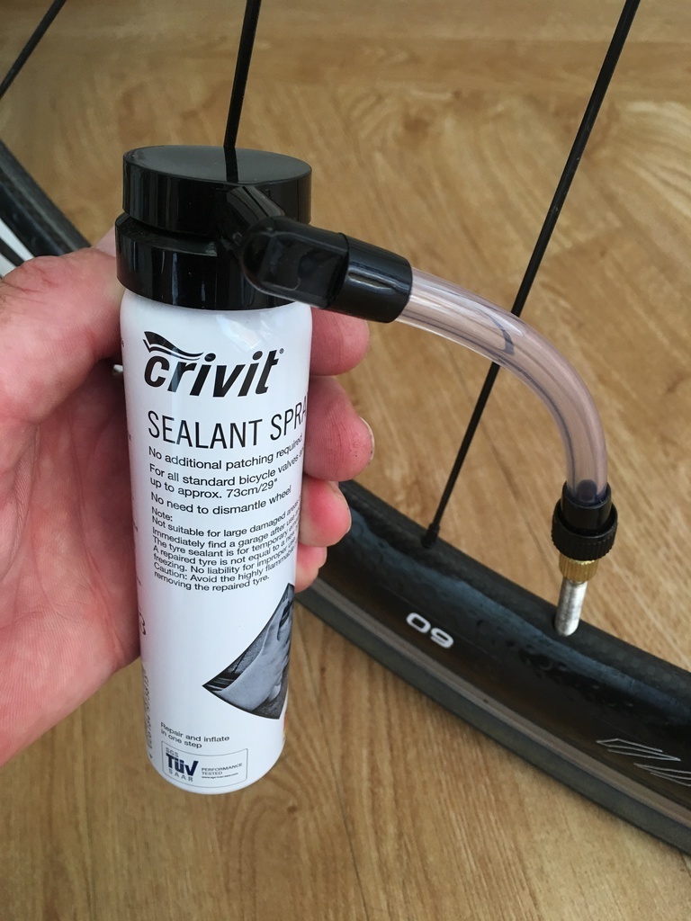 Crivit Sealant Spray · Sports Gear: Under Test ·