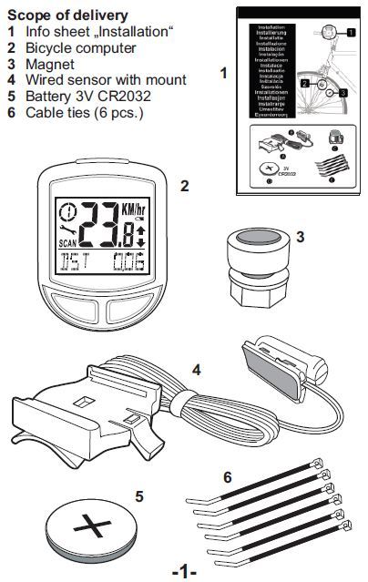 lidl bike computer