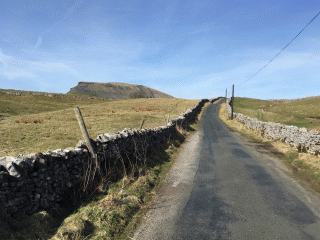 Yorkshire Dales: cycling past Walden Head