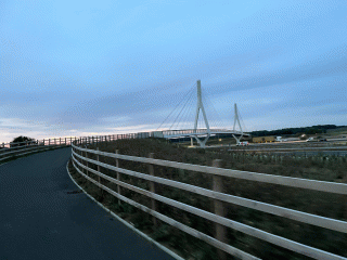 cycling Cambridgeshire bridge