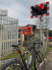 cycling Off the Rails Harling Road