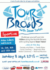 Tour of the Broads poster