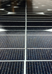Solar PV: Sanyo panels