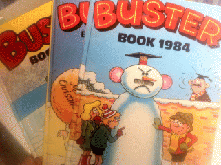 Buster comic book
