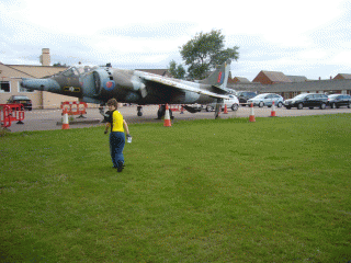 Bletchley Park: Harrier Jump Jet
